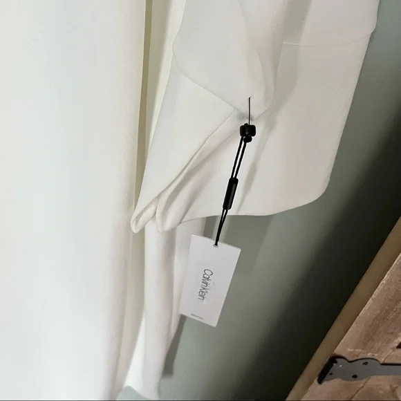 Calvin Klein 3/4 Split Sleeve Scuba Crepe Sheath Dress NWT Size 22W - Picture 5 of 6